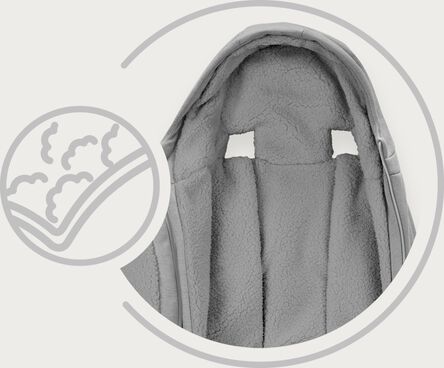 Cybex Gold Pushchair Footmuff - Moon Black