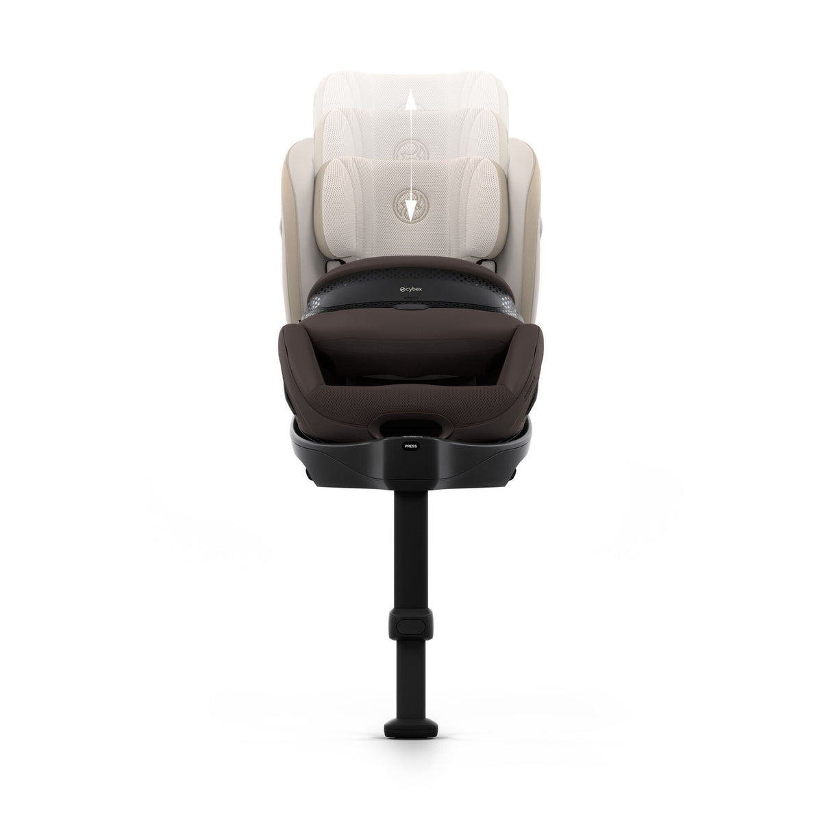 Cybex Anoris S i-Size Air Bag Car Seat | STYLE - Amber Brown 5