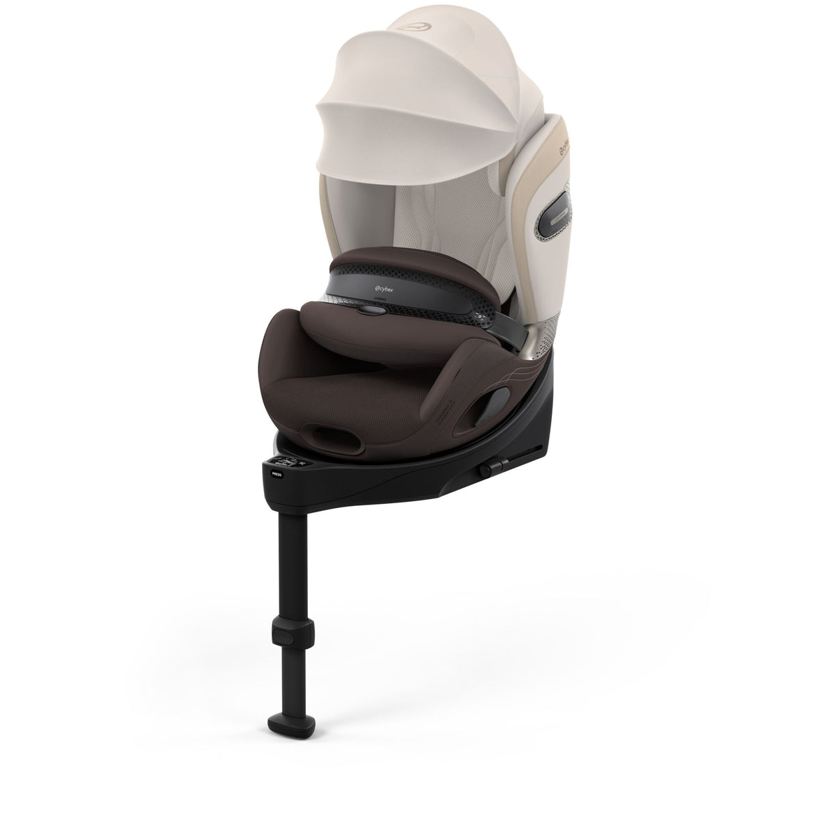 Cybex Anoris Si i-Size Airbag Car Seat with ISOFIX Base | STYLE - Amber Brown 1