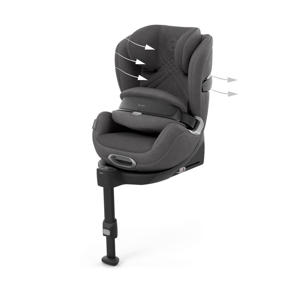 Cybex Anoris T2 i-Size Car Seat - PLUS - Mirage Grey