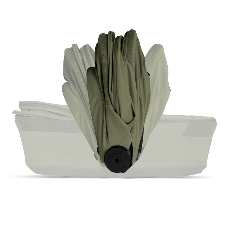 Cybex Balios 2026 inc Foldable Carrycot - Moss Green 3