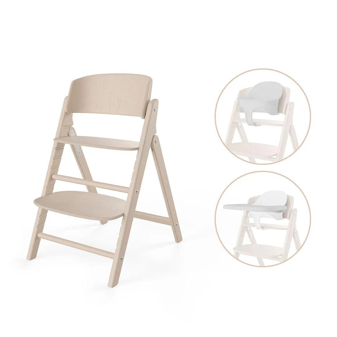 Cybex Click and Fold 3 in 1 Highchair & Babyset – Natural