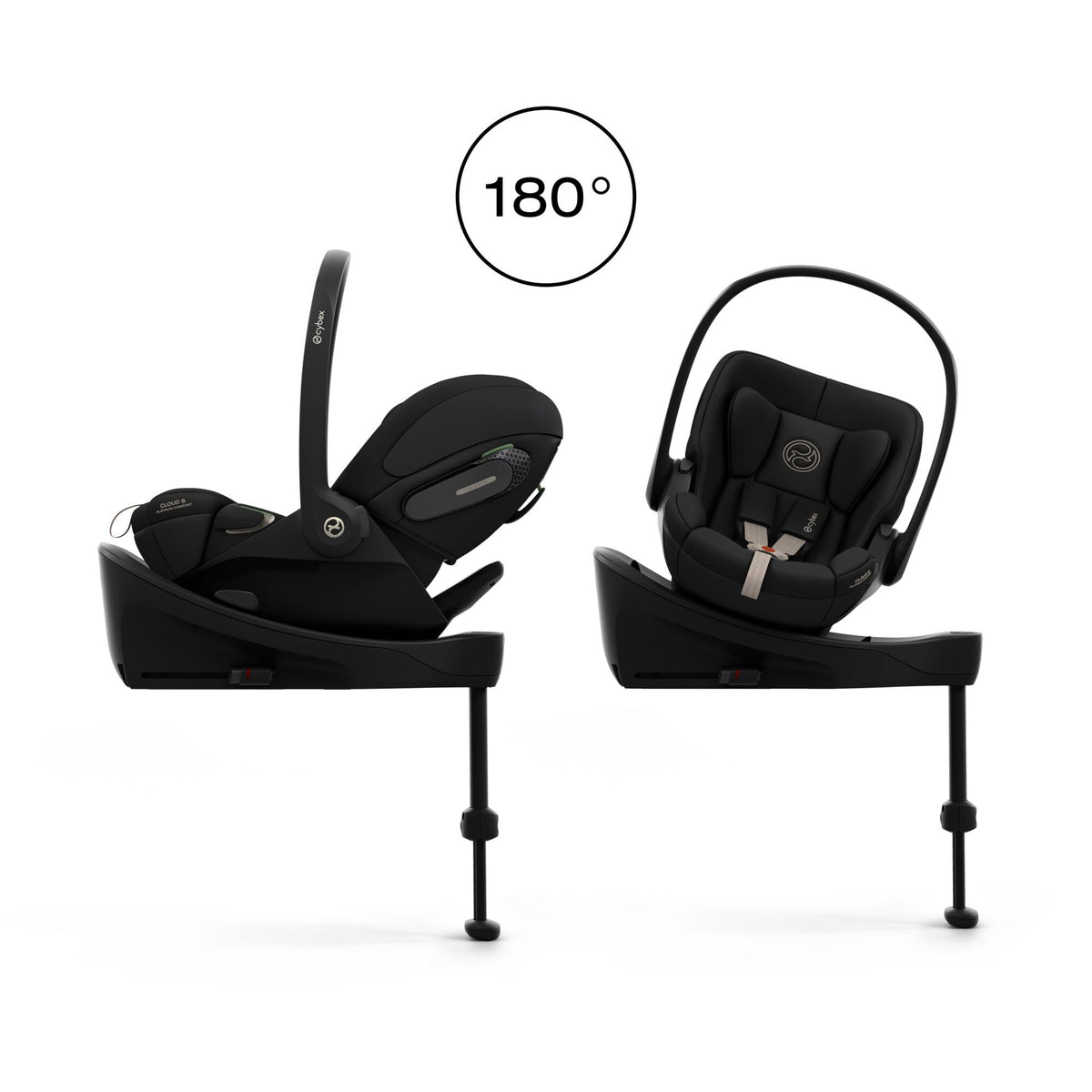 Cybex Cloud S i-Size Infant Car Seat | COMFORT - Sepia Black 4