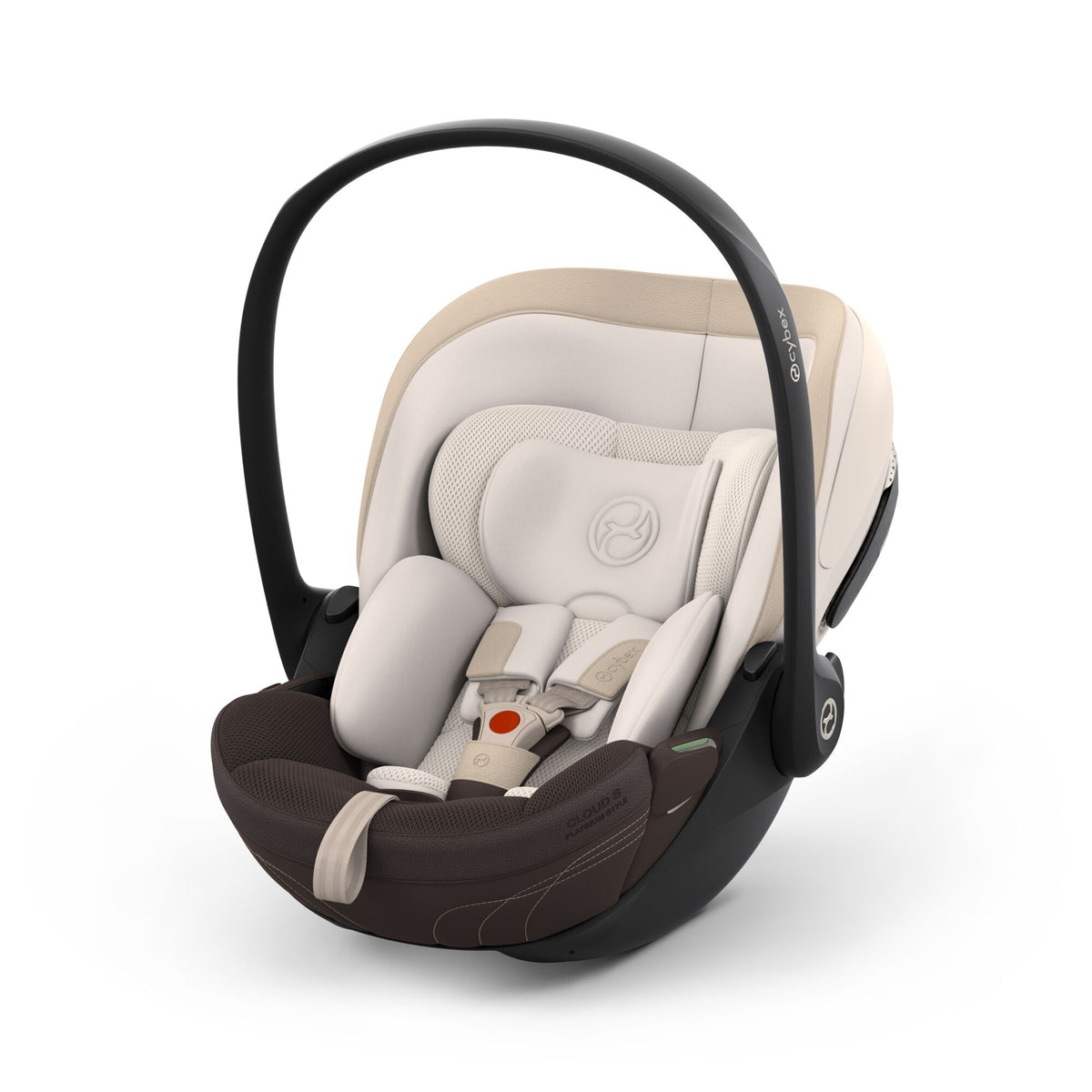 Cybex Cloud S i-Size Infant Car Seat | STYLE - Amber Brown 2