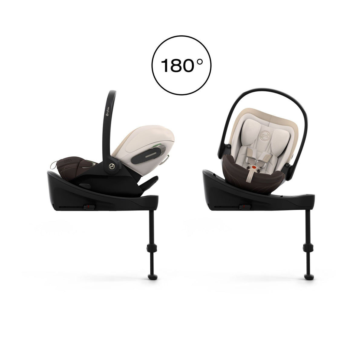 Cybex Cloud S i-Size Infant Car Seat | STYLE - Amber Brown 4