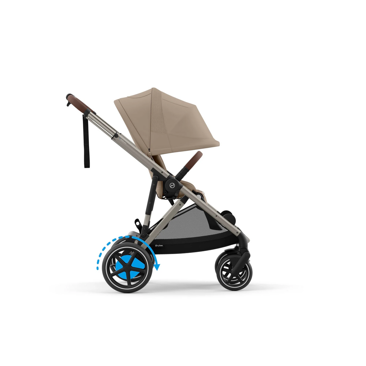 Cybex eGazelle 9 Piece Bundle | inc Gold Footmuff - Almond Beige 5