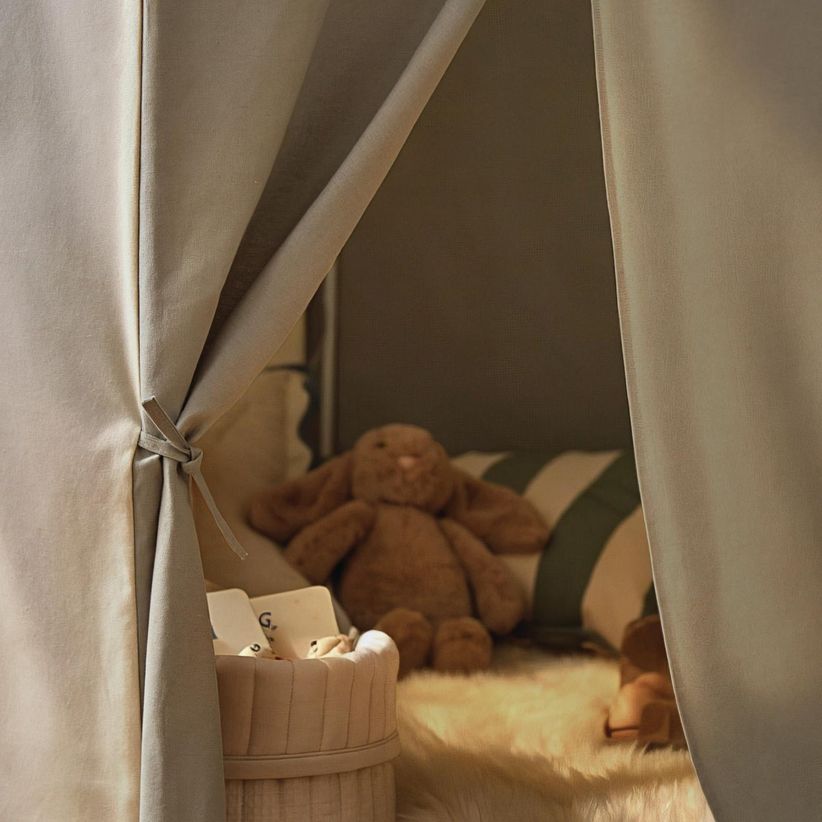CuddleCo Pavilion Play Tent - Sea Salt