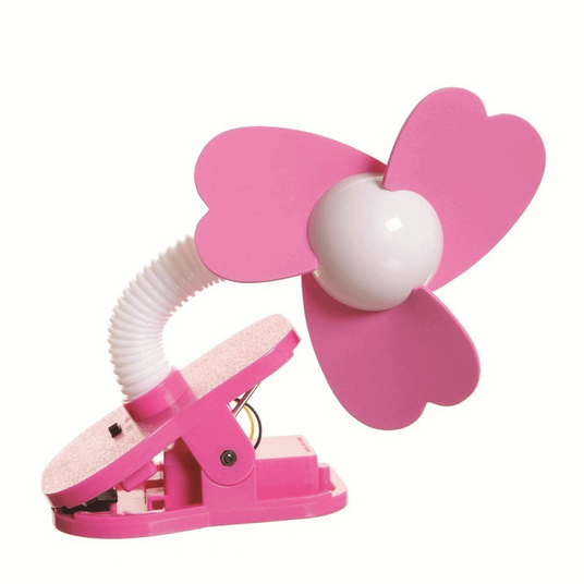 Dreambaby Portable Clip On Stroller Fan - Pink 2
