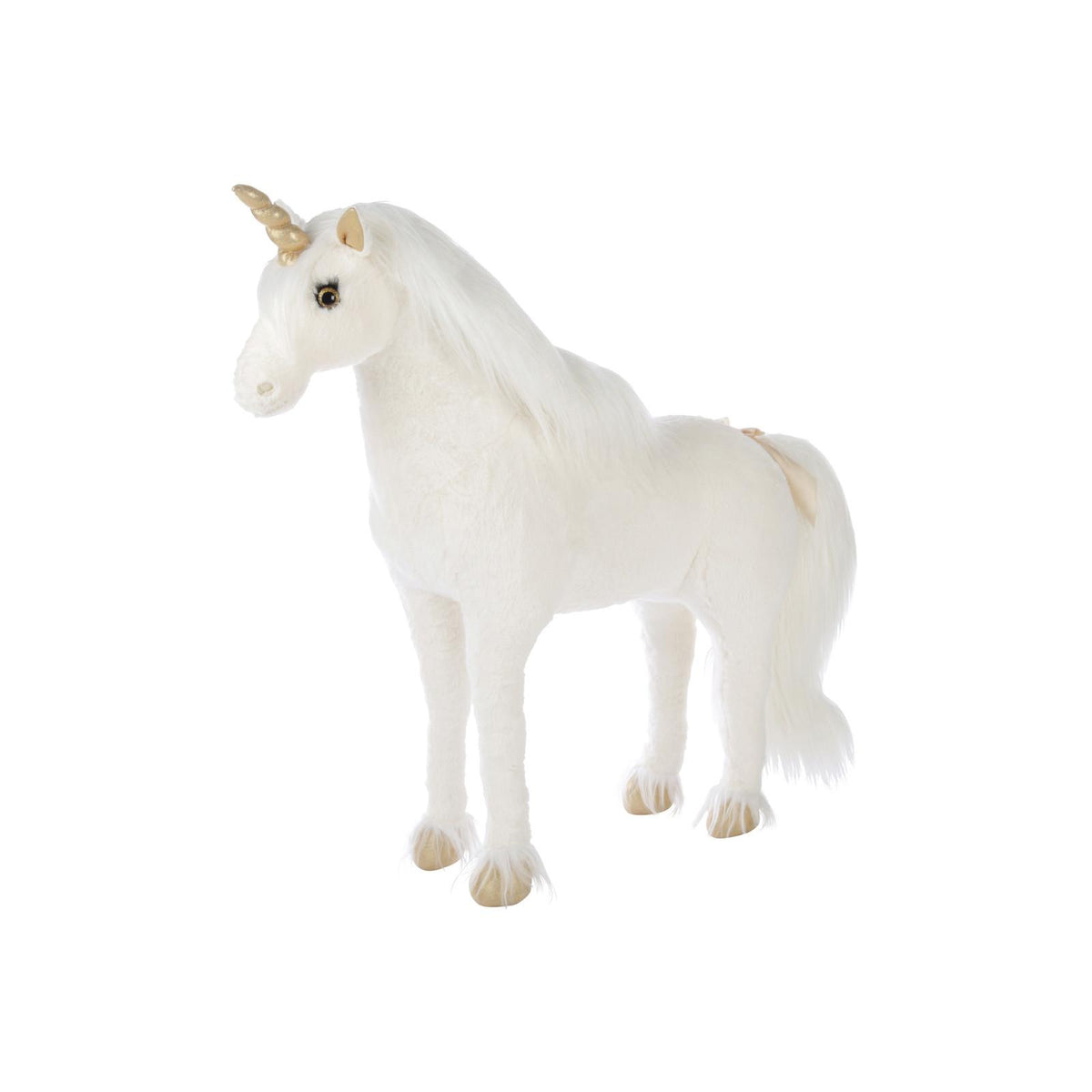 CuddleCo Standing Unicorn 90cm - Gold Dust