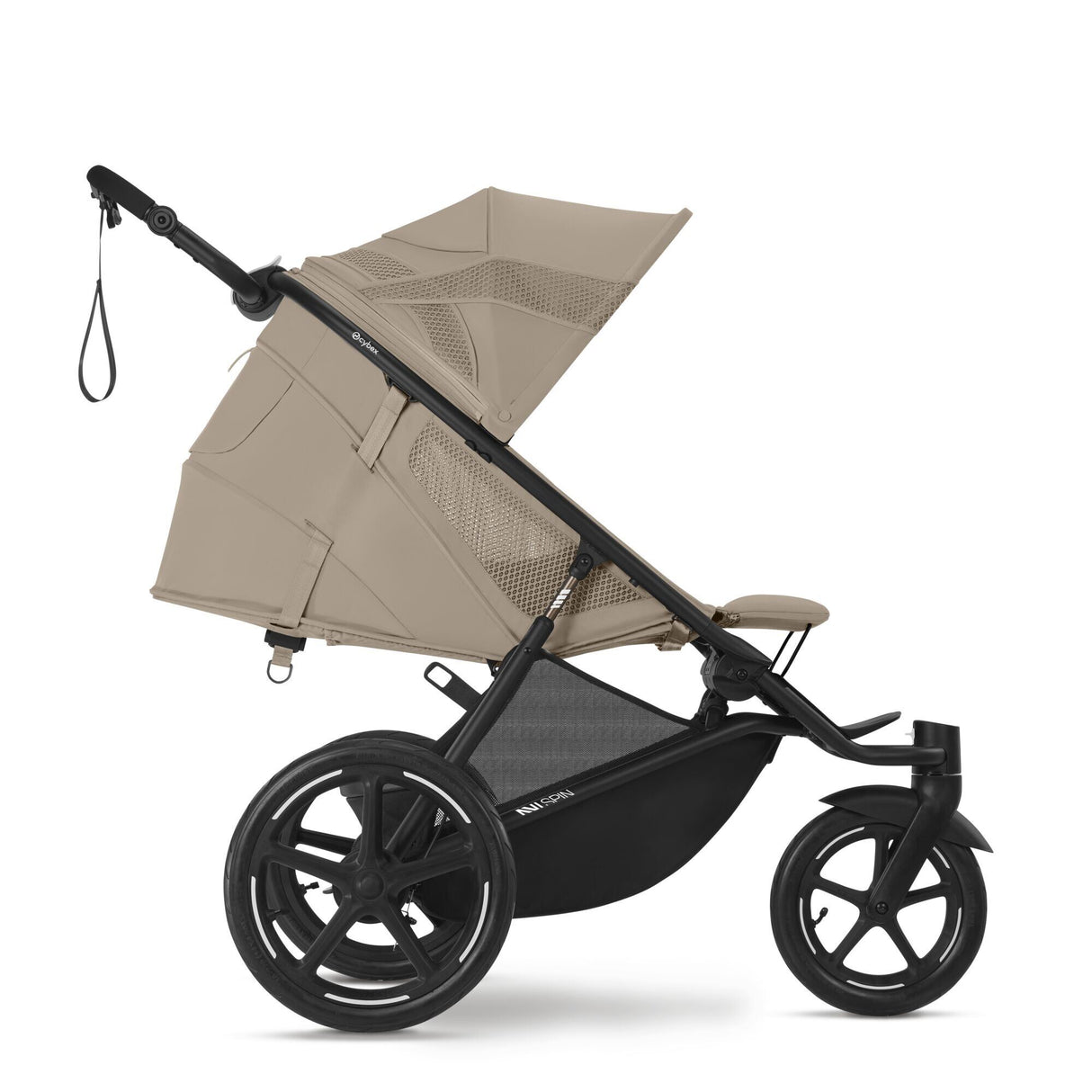 Cybex Avi Spin Pushchair Bundle with Accessories - Almond Beige
