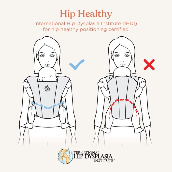 ergobaby Embrace Soft & Snug Knit Baby Carrier - Pure Black