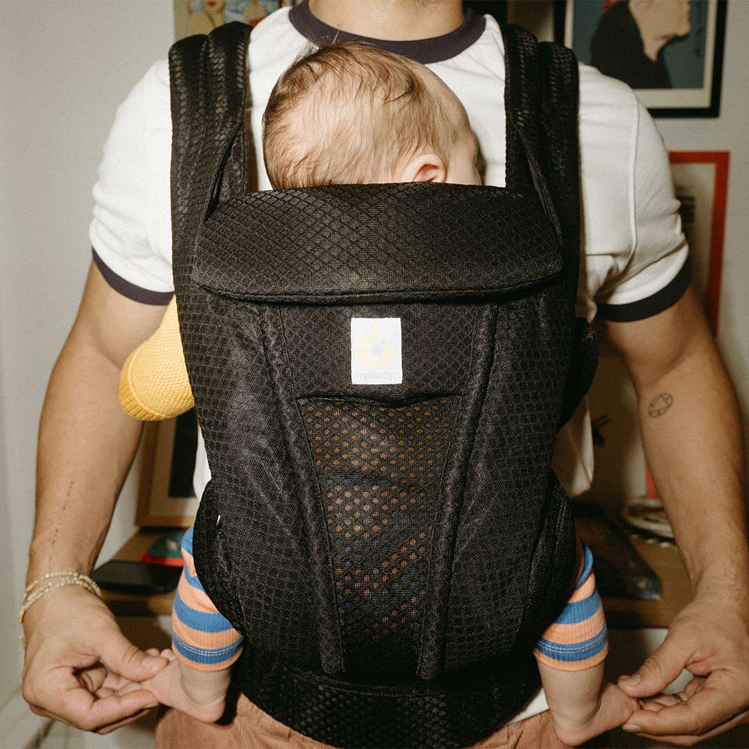 ergobaby Omni Deluxe Mesh Baby Carrier - Onyx Black