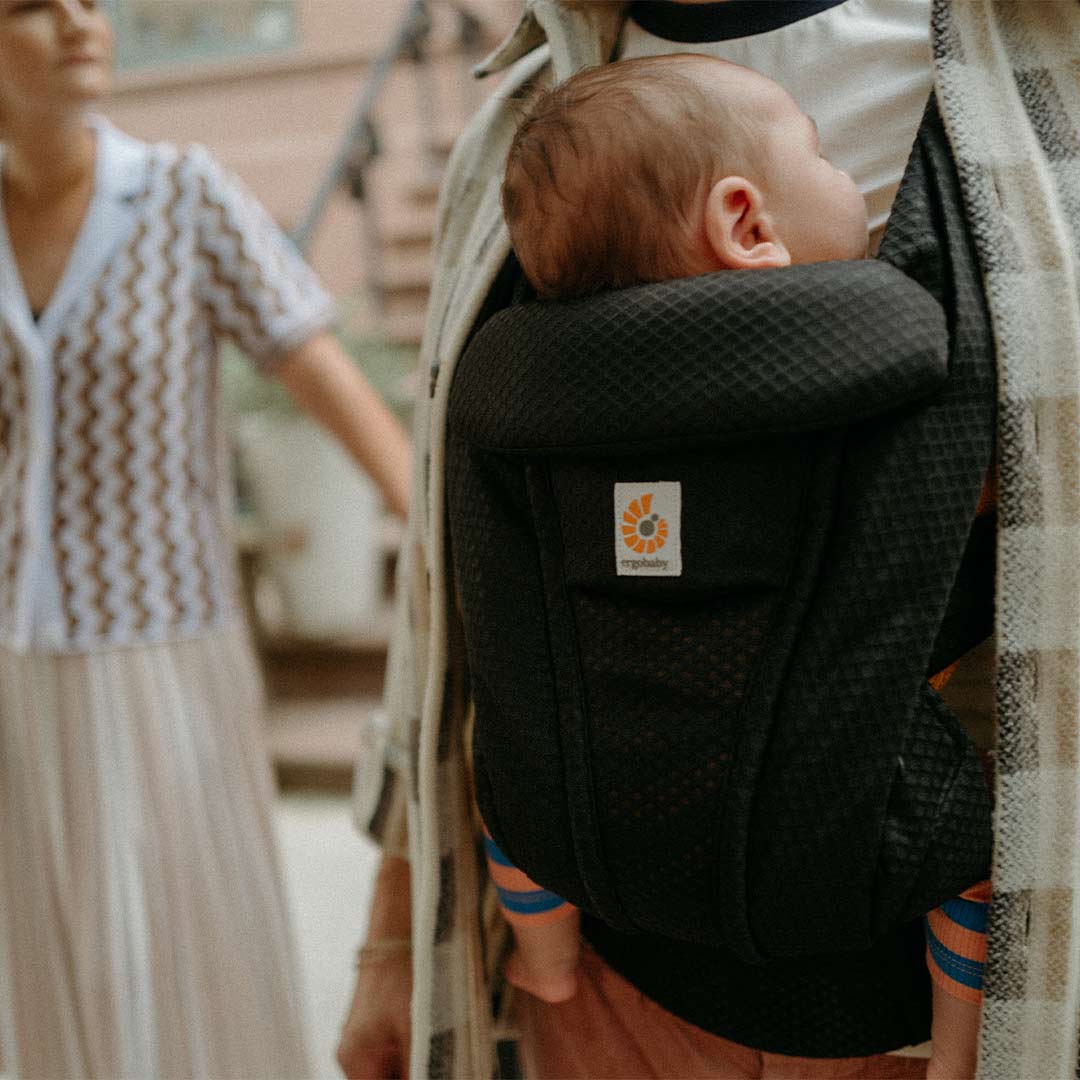 ergobaby Omni Deluxe Mesh Baby Carrier - Onyx Black