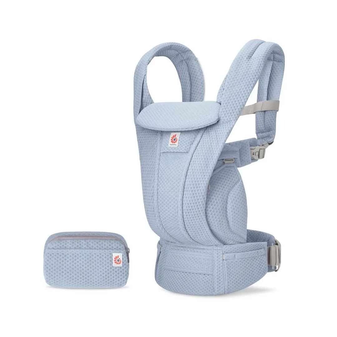 ergobaby Omni Deluxe Mesh Baby Carrier - Serene Blue