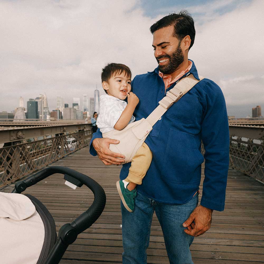 ergobaby Upsie Toddler Sling Carrier - Natural Beige