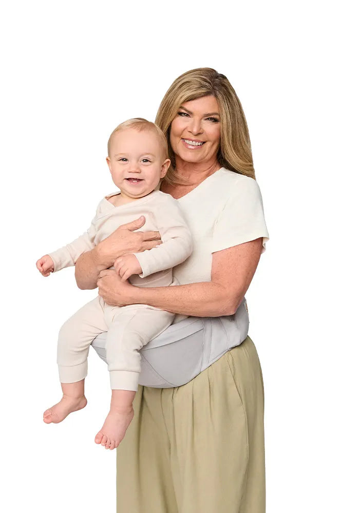 ergobaby Lift Hip Seat Toddler Carrier - Pearl Grey