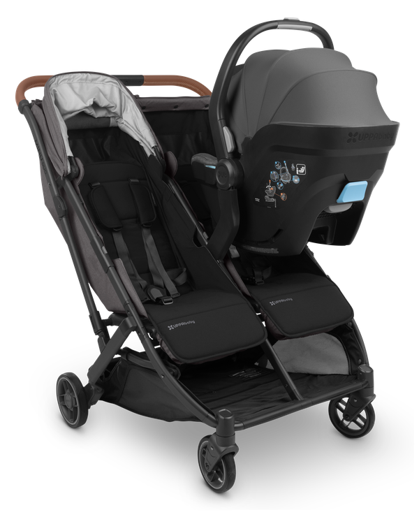 UPPAbaby Minu Duo Double Stroller - Greyson