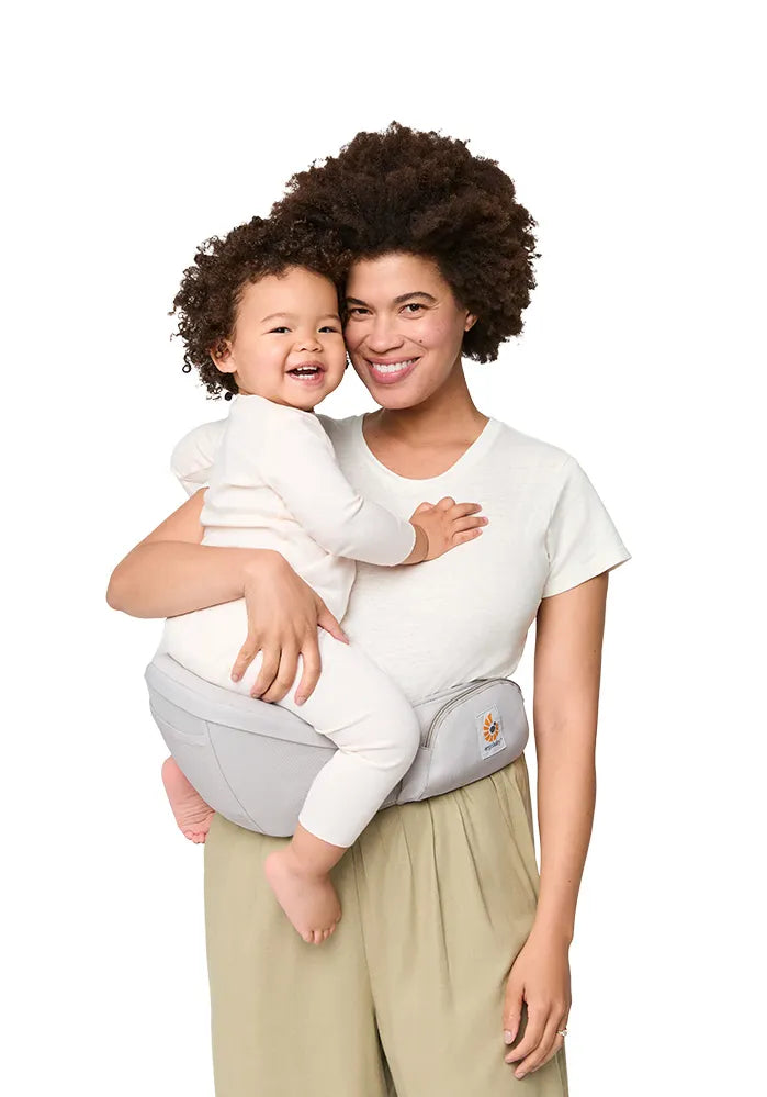 ergobaby Lift Hip Seat Toddler Carrier - Pearl Grey