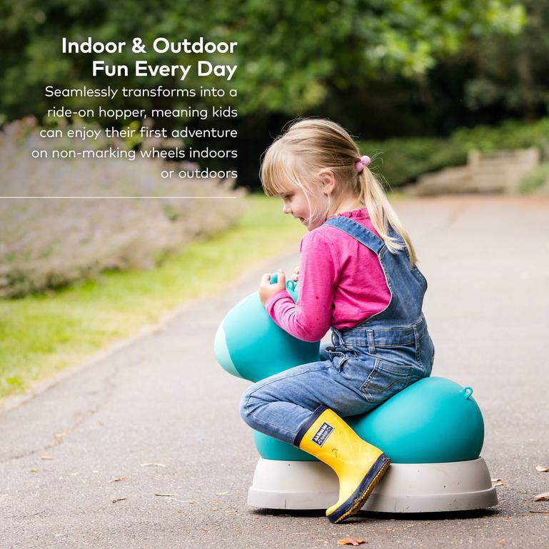 Micro Scooter Ride on Space Hopper - Aqua