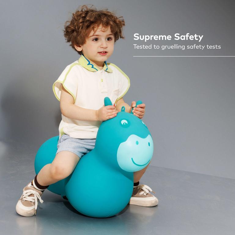 Micro Scooter Ride on Space Hopper - Aqua