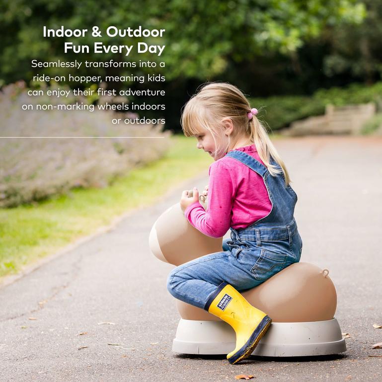 Micro Scooter Ride on Space Hopper - Mocha