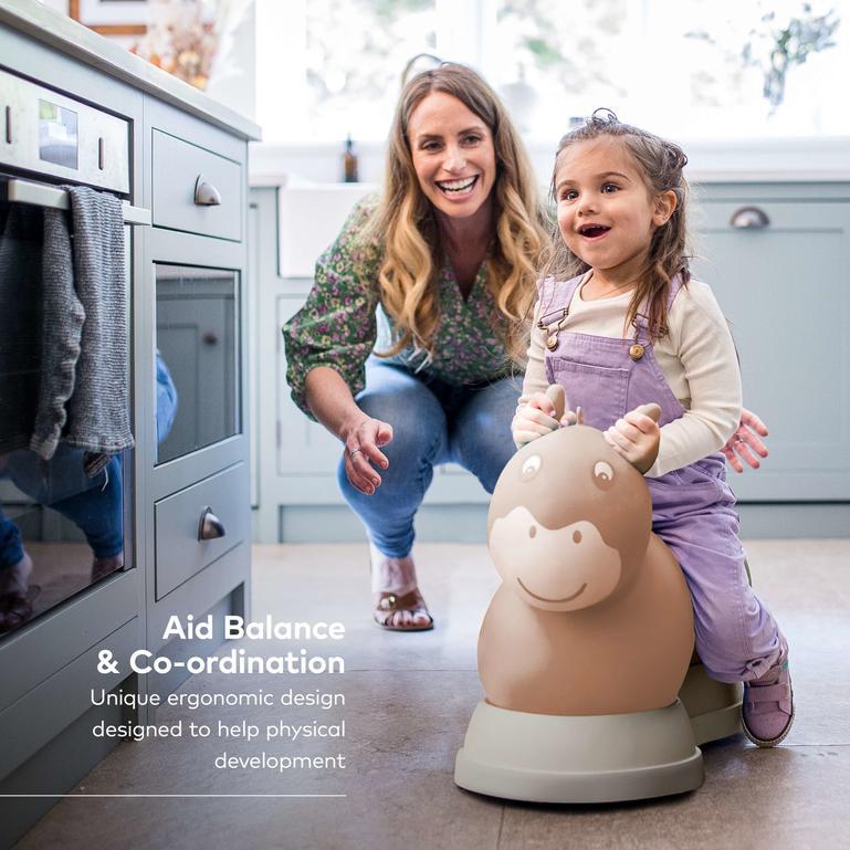 Micro Scooter Ride on Space Hopper - Mocha