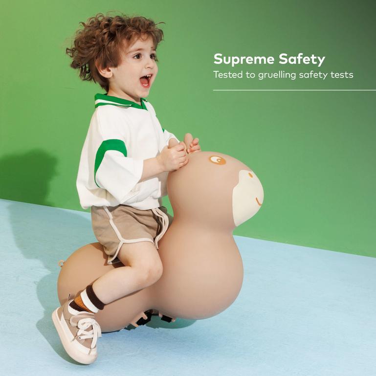 Micro Scooter Ride on Space Hopper - Mocha