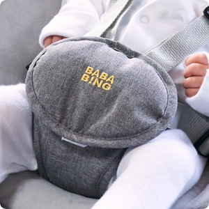 Bababing Hub Bluetooth Electric Baby Swing - Grey