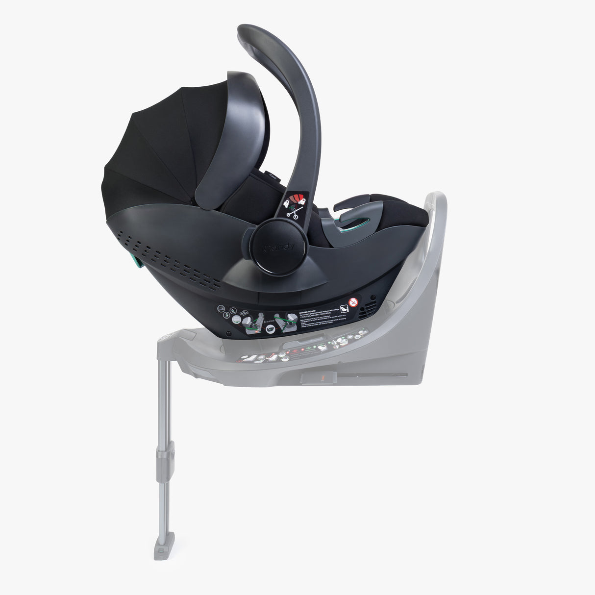 iCandy Cocoon 360 Car Seat & ISOFIX Base - Black