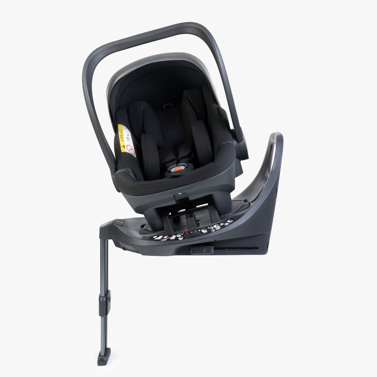 iCandy Core 2 Travel System with Cocoon 360 Car Seat and ISOFIX Base - Black