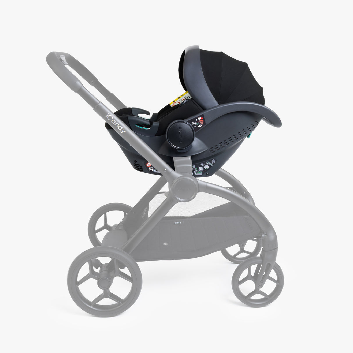 iCandy Cocoon 360 Car Seat & ISOFIX Base - Black