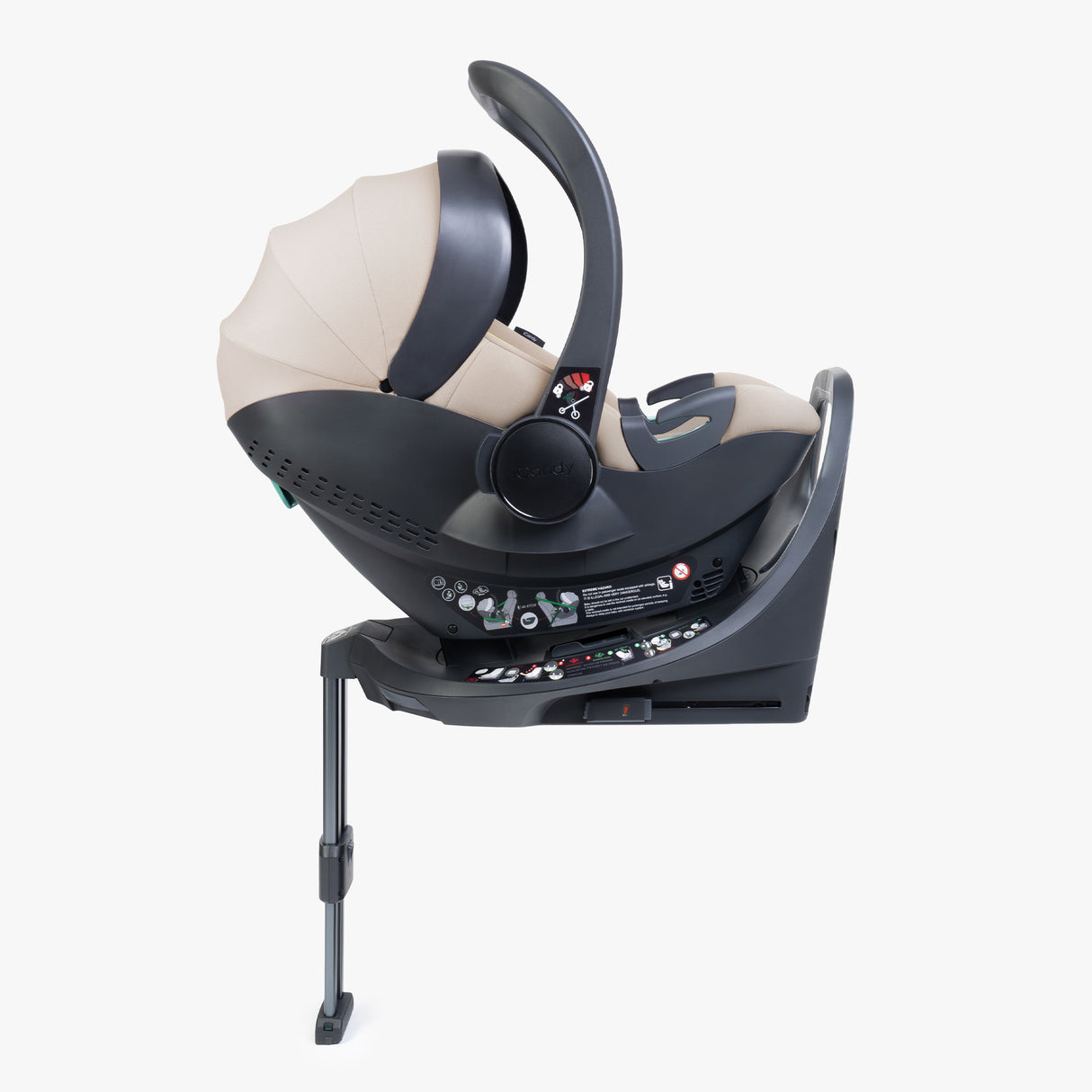 iCandy Cocoon 360 Car Seat & ISOFIX Base - Sandstone