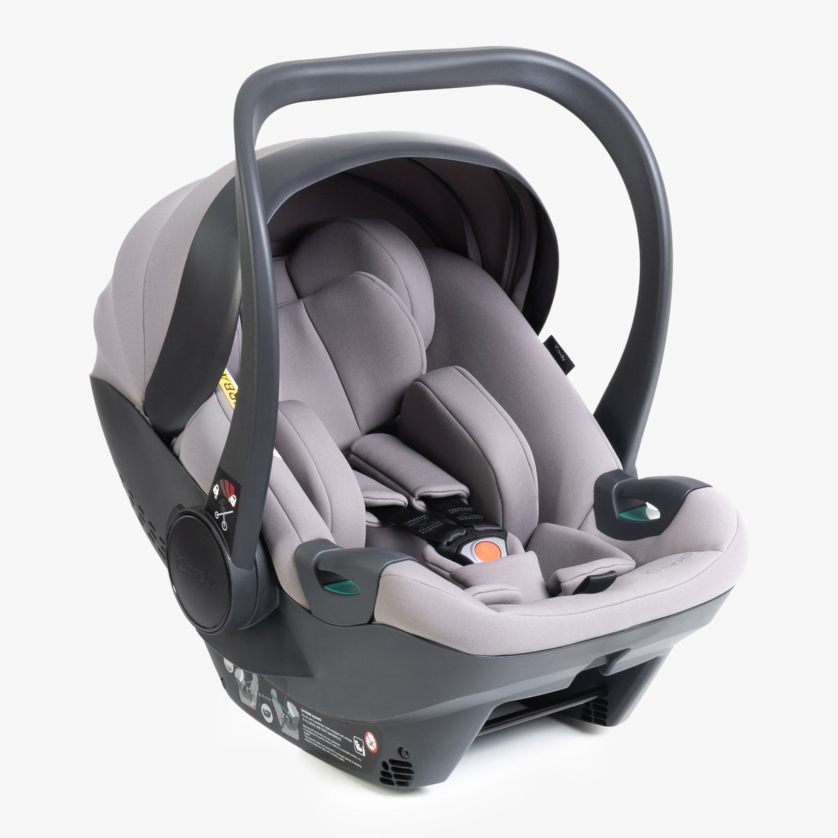 iCandy Peach 8 Complete Bundle with Cocoon 360 and ISOFIX Base - Grey