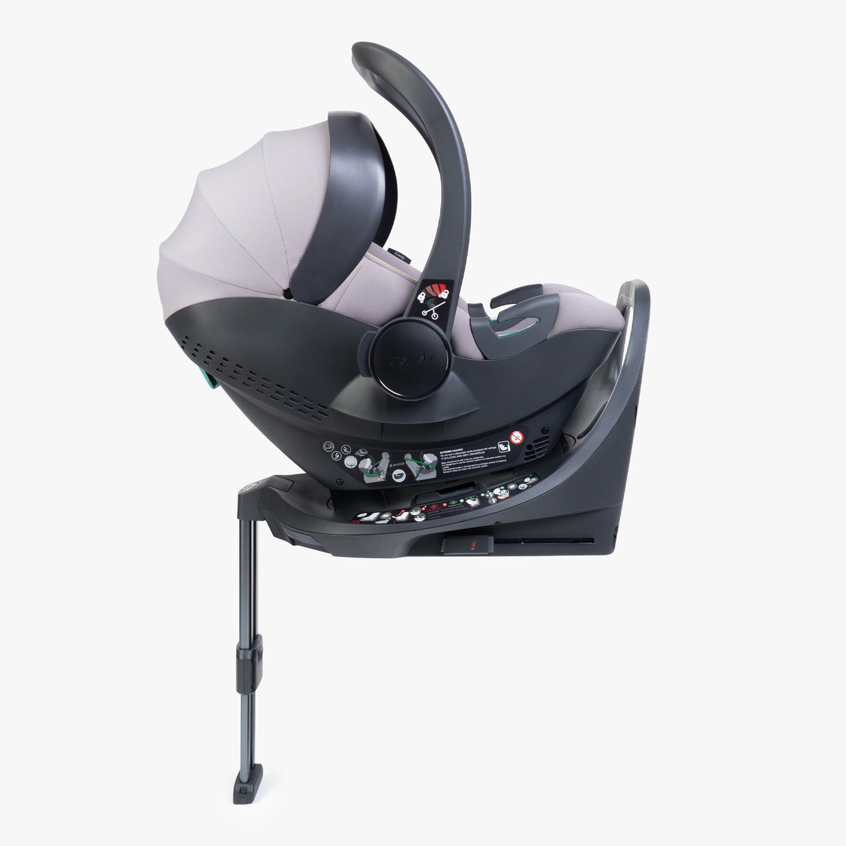 iCandy Cocoon 360 Car Seat & ISOFIX Base - Storm Grey