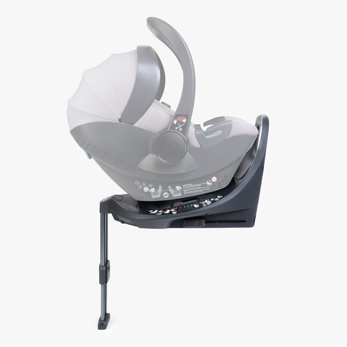 iCandy Cocoon 360 Car Seat & ISOFIX Base - Storm Grey