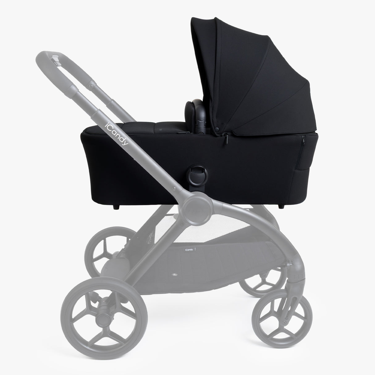 iCandy Core 2 Travel System with Cocoon 360 Car Seat and ISOFIX Base - Black