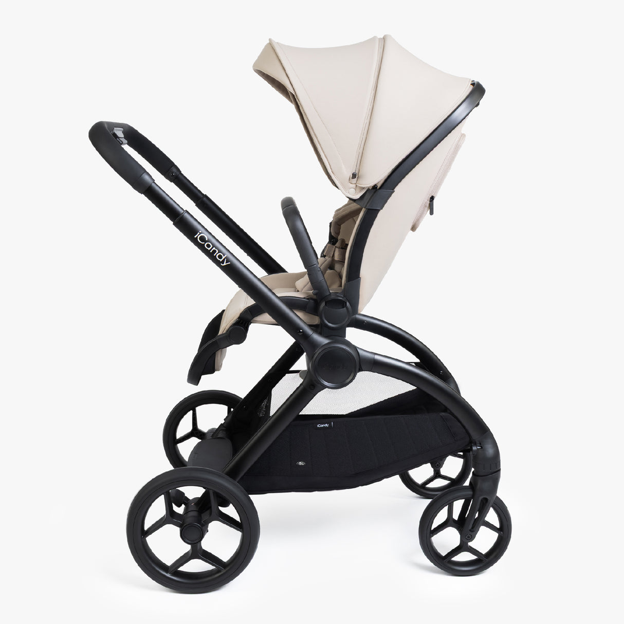 iCandy Core 2 Travel System with Cocoon 360 Car Seat and ISOFIX Base - Sandstone