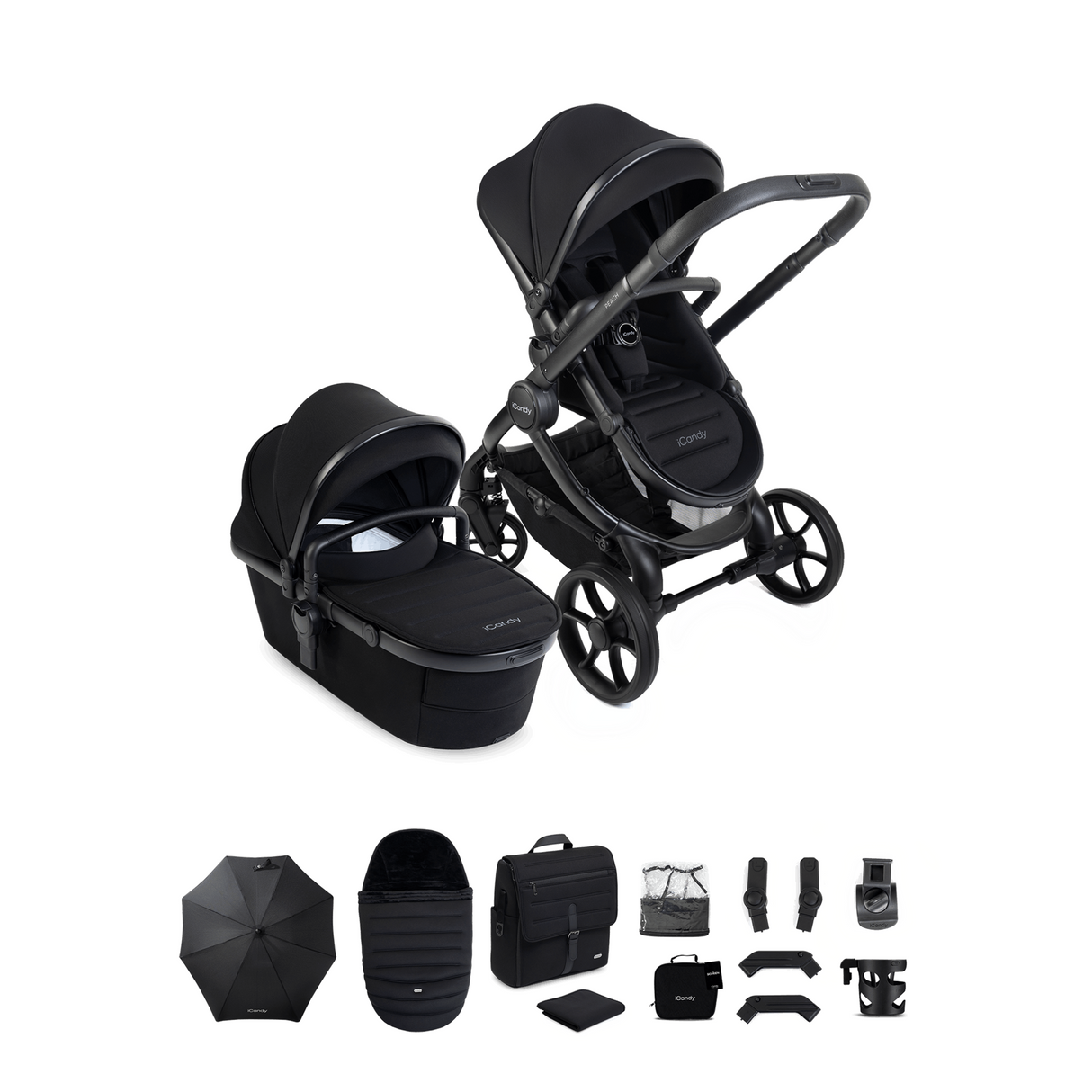 iCandy Peach 8 Complete Bundle - Black