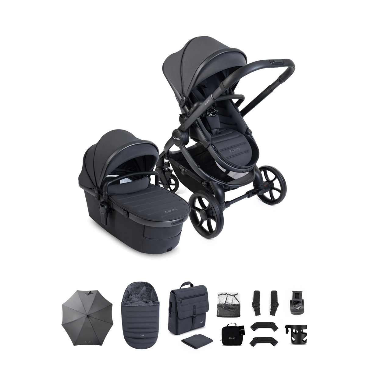 iCandy Peach 8 Complete Bundle - Grey