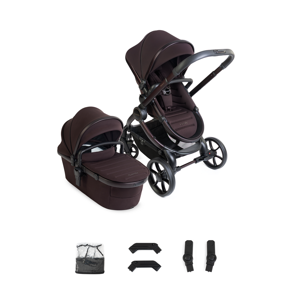iCandy Peach 8 Editions Pushchair & Carrycot Combo - Coffee Bean
