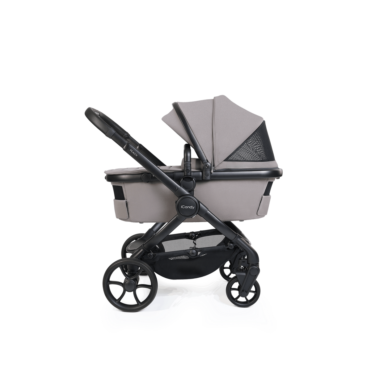 iCandy Peach 8 Complete Double Bundle with Cocoon 360 and ISOFIX Base - Porcini