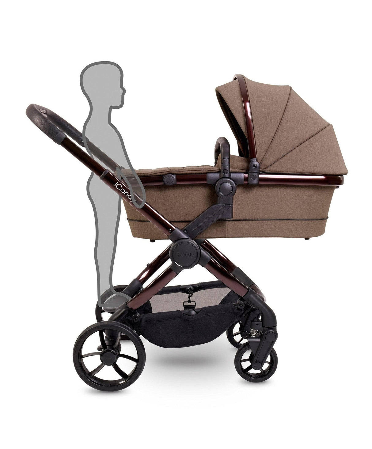iCandy Peach 7 Complete Travel System with Cybex Cloud T and ISOFIX Base - Coco