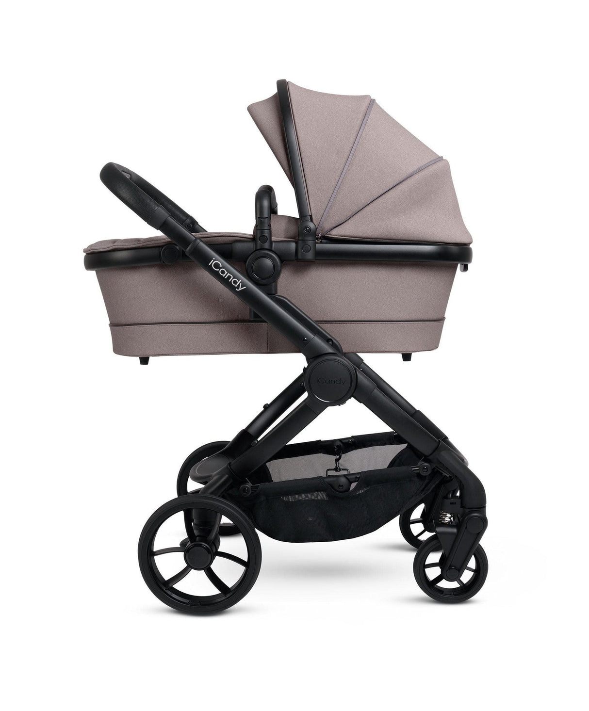 iCandy Peach 7 Complete Travel System with Cybex Cloud T and ISOFIX Base - Porcini