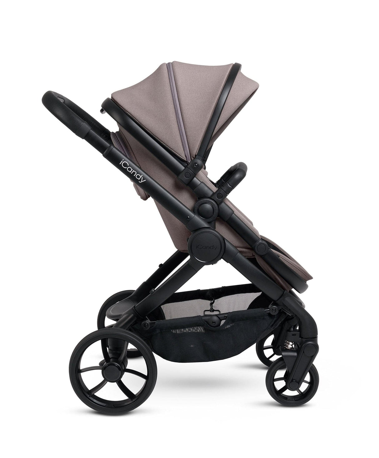 iCandy Peach 7 Complete Travel System with Cybex Cloud T and ISOFIX Base - Porcini