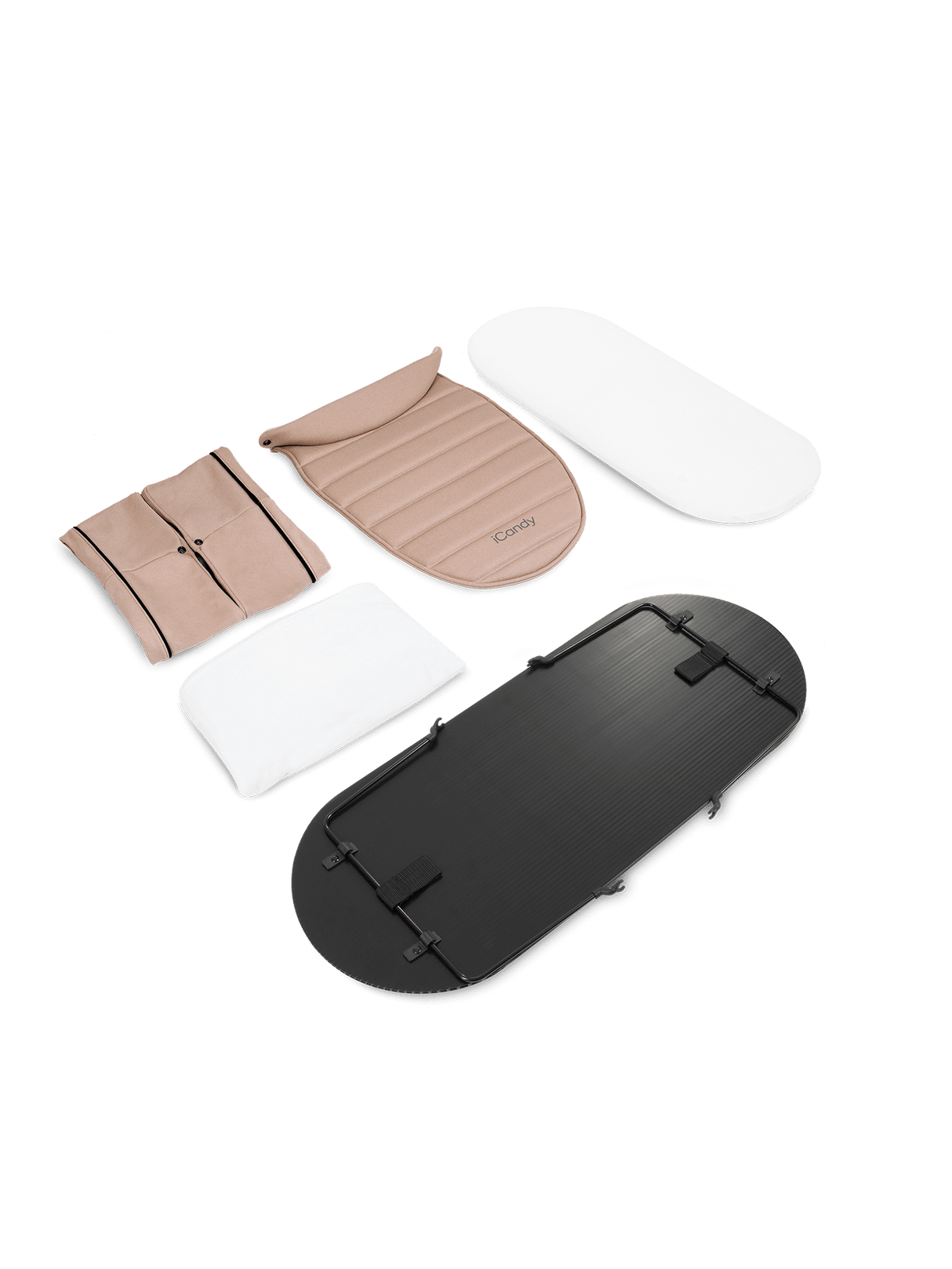 iCandy Peach 7 Second Carrycot Fabric - Cookie