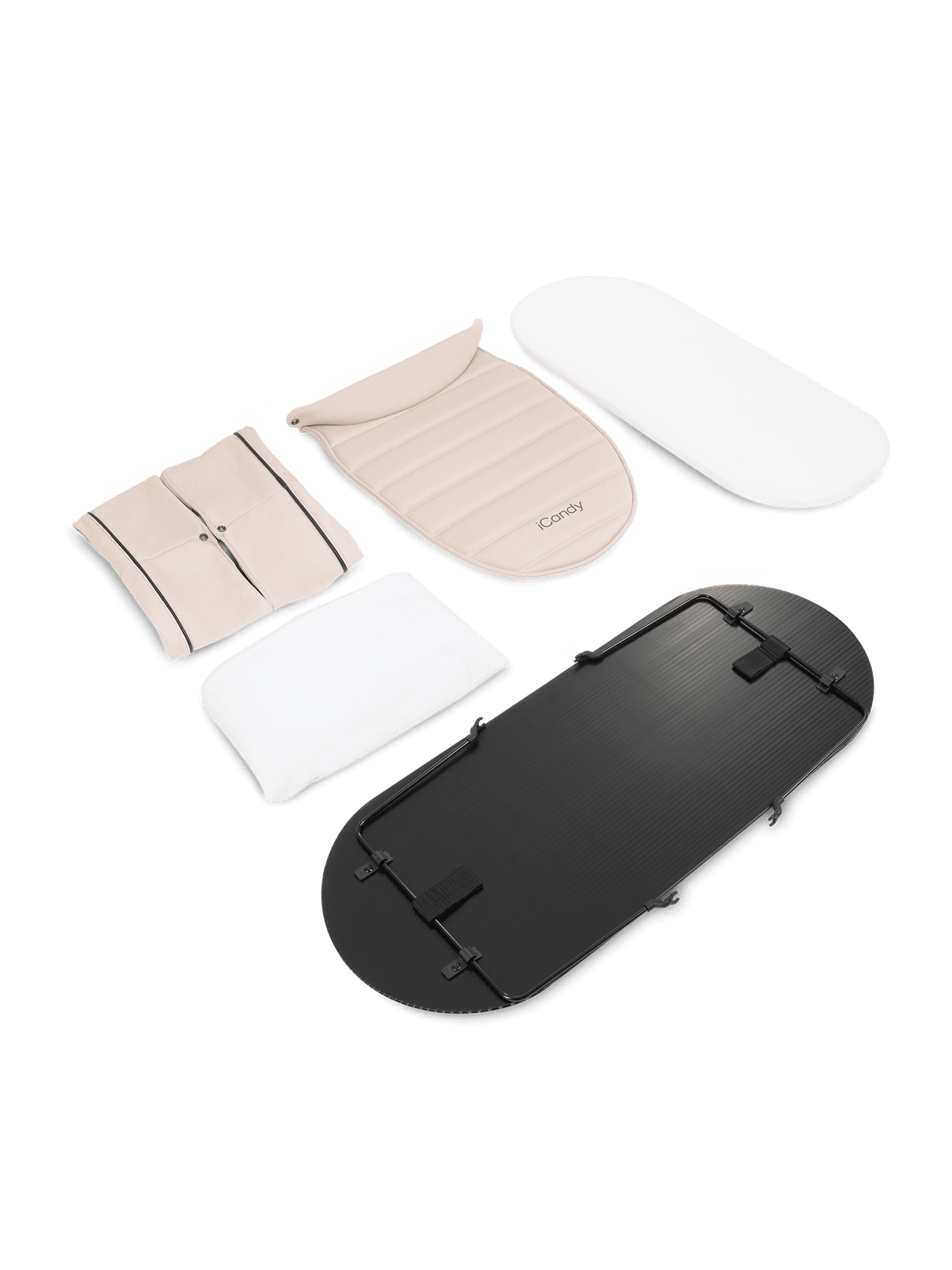 iCandy Peach 7 Second Carrycot Fabric - Biscotti