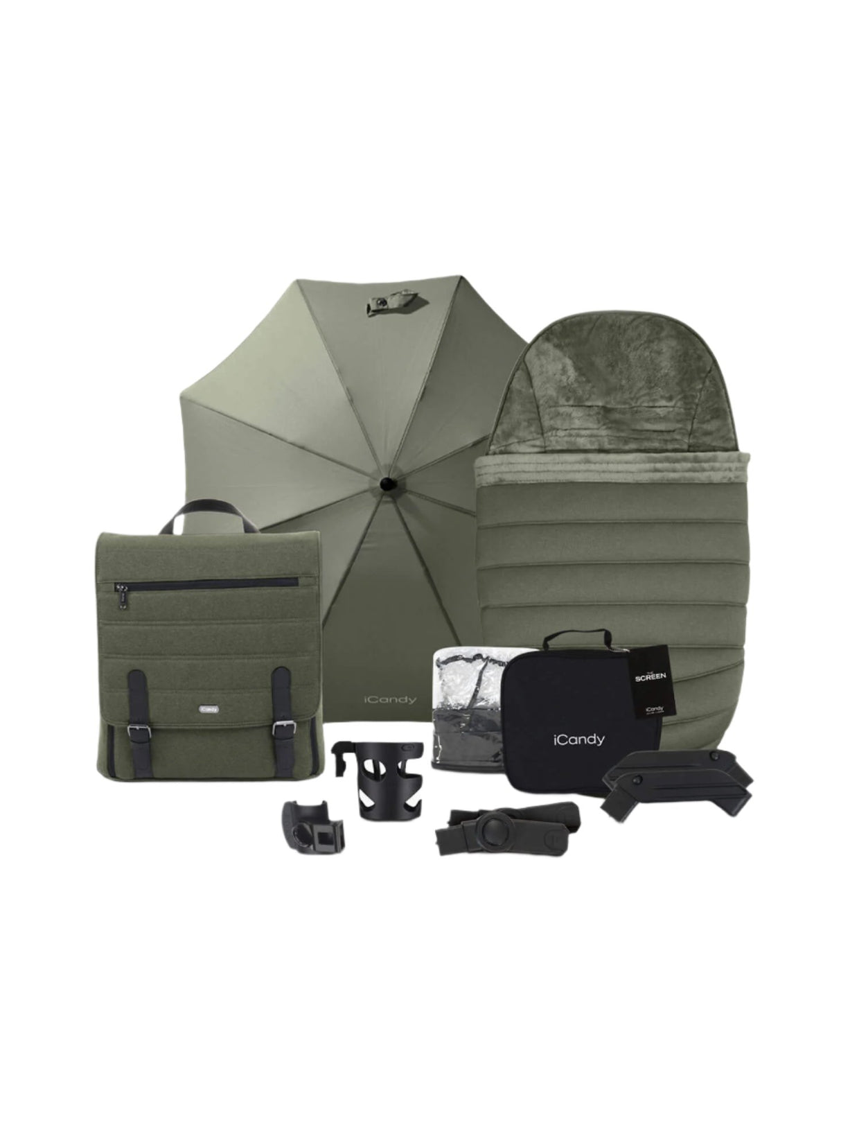 iCandy Peach 7 Complete Travel System with BeSafe Go Beyond and ISOFIX Base - Ivy