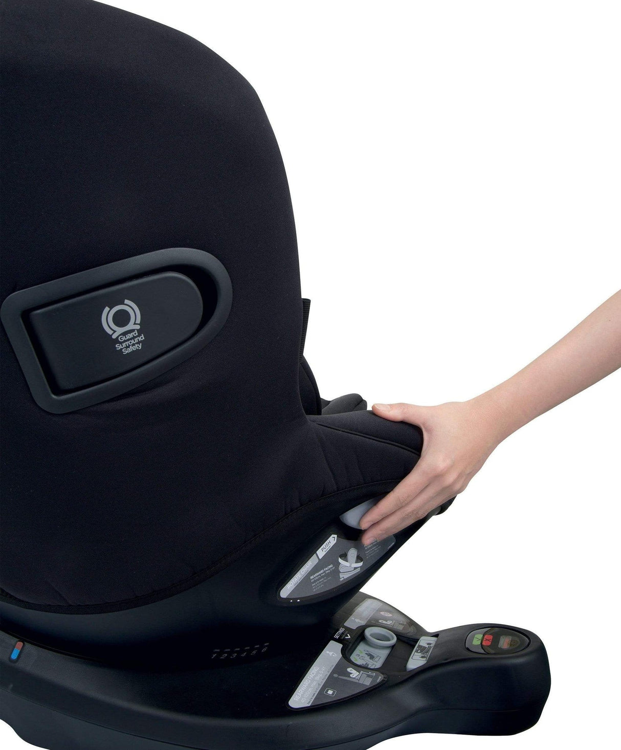 Joie i-Spin 360 Rotating ISOFIX Car Seat - Coal