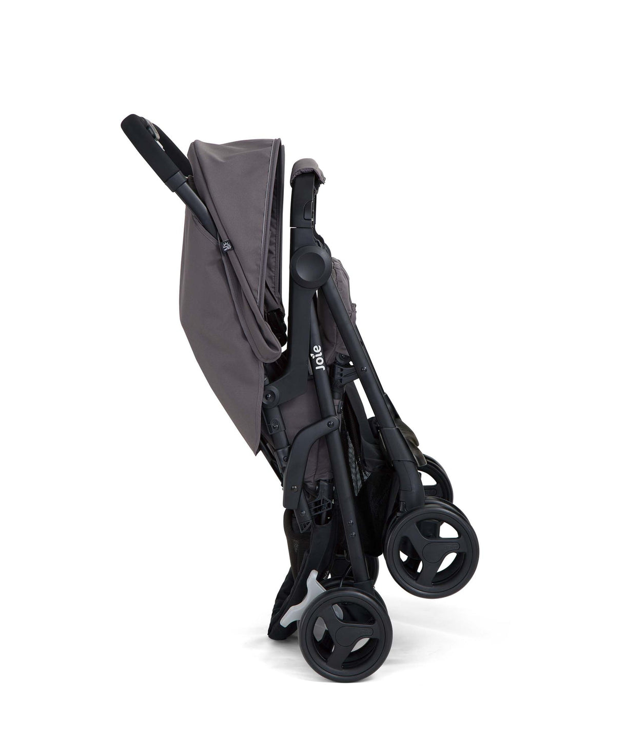 Joie Aire Twin Double Stroller with Footmuffs - Dark Pewter