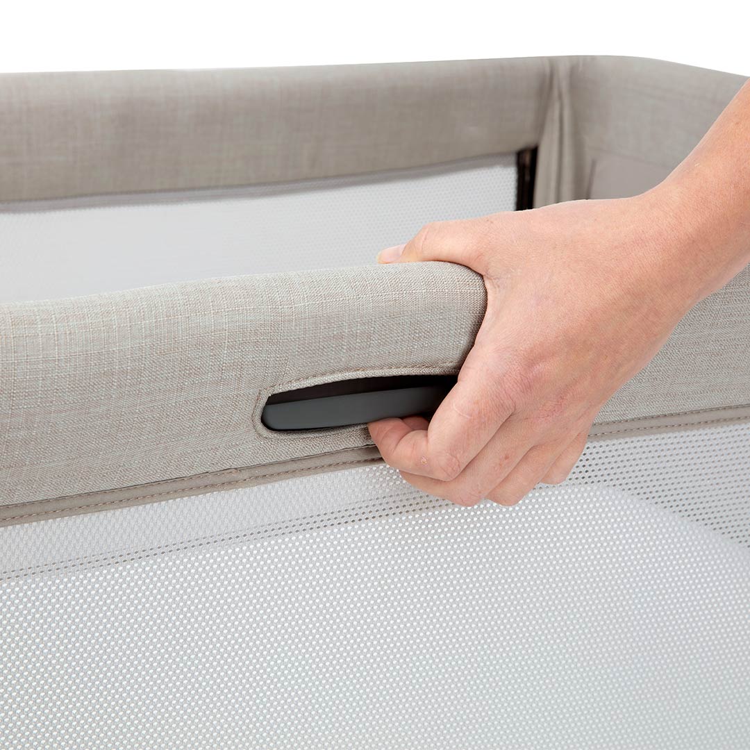 Joie Roomie GO Foldable Travel Bedside Crib – Clay